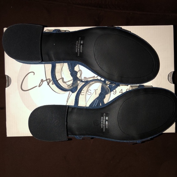 Comfort Denim Bow Heels - Picture 7 of 11